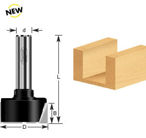 BROCA ESCOPLEADORA 1-1/2 X 5/8" X 1/2""