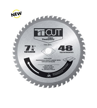 DISCO 7-1/4 48 DIENTES ATB 5/8"METAL"