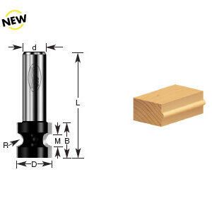 BROCA PARA BORDES 21/32 X 1/2"
