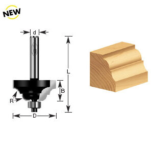 BROCA MOLDURA C/BALERO 1-3/8 X 1/4"