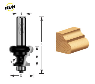 BROCA P/PERFILAR 1-1/4 X 1/2"