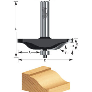 BROCA P/PANEL DE PUERTA 1-16 X 1/2 C/BALERO"