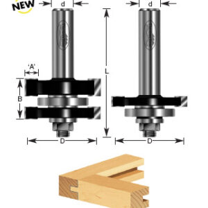 JGO, BROCA LENGUETA Y RANURA 1-3/4 X 1/2"