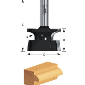 BROCA P/AGARRE DE PUERTA 3/8 X 1/2",