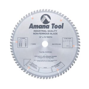 DISCO 12 CON 72 DIENTES TCG 1" PARA ALUMINIO"