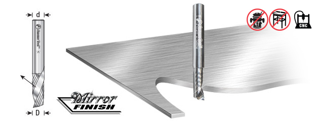 BROCA CNC ESPIRAL 3/16 X 5/8 X 3/16 ALUMINIO - Image 3