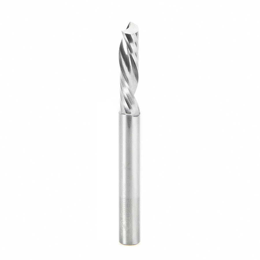 BROCA CNC ESPIRAL PLASTICO DOWN 1/4 X 1/4 X 1"