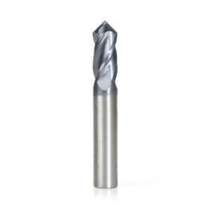 BROCA CARBURO ACERO INOXIDABLE 90° AlTiN 1/2x11/2
