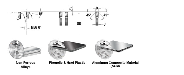 DISCO 20 CON 120 DIENTES TCG 30MM PARA ALUMINIO" - Image 2