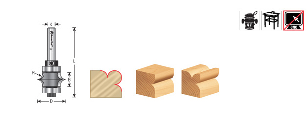 BROCA PARA FORMAS 1 X 1/4 X 1/2 - Image 2