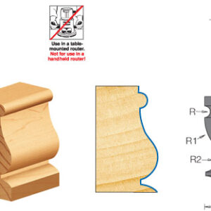 BROCA PARA MOLDURA 1 x 1/2 x 1-11/16