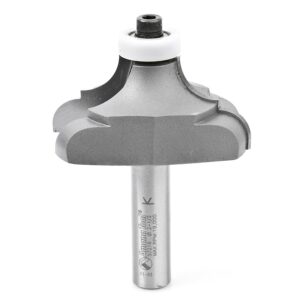 Broca 2-1/2" Amana Tool Decorative Edge para Superficie Sólida con Balero con Radio y 2 Filos 57216