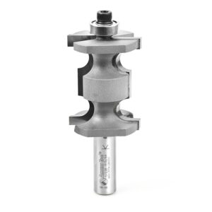 Broca 1-1/2" Amana Tool Double Bullnose para Superficie Sólida con Balero y 2 Filos 57238.