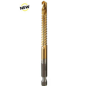 BROCA HSS CON RECUB. TITANIO 1/4 X 1-1/2 X 4-1/4"