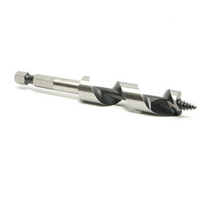 Broca Timberline para madera con punta roscada.