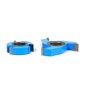 KIT 2 PZAS. FRESA INST,VIDRIO EN PUERTA 2-7/8 X 1/2 X 3/4"
