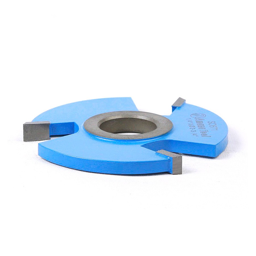 FRESA RECTA 3 ALAS 2-3/4 X 1/4 X 1/2 Y 3/4"