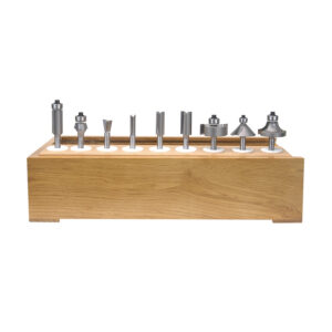 11-PIECE ROUTER SET 1/4 SHANK