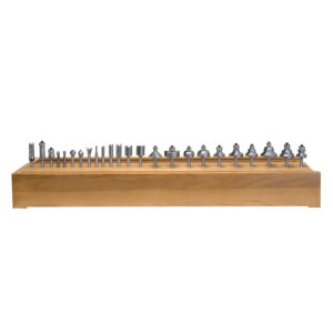 24 PIECE SET 1/4 SHANK