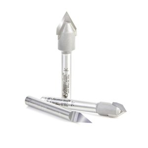 JGO.3 BROCAS EN V CNC 30,60,90 GRADOS BASTAGO 1/4"