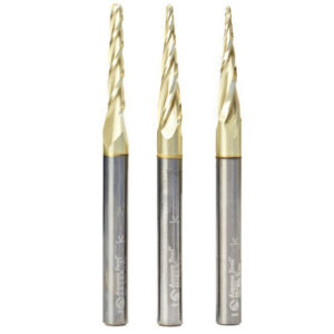 JGO.BROCAS CONICAS CNC 2 Y 3D. 3 PZAS.