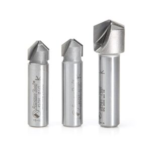 JGO.3 BROCAS CNC EN V DOBLE FILO ALUMINIO