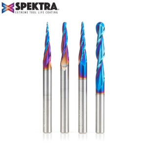 JUEGO DE 4 BROCAS SPEKTRA 2D/3D AMS-148-K