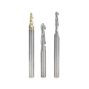 JGO.3 BROCAS CNC DE 1/4,3/16,1/4BALL NOSE"
