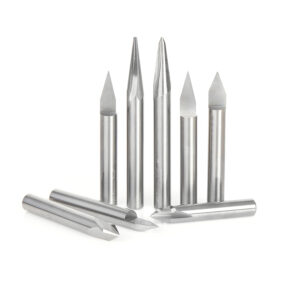JUEGO DE 8 BROCAS P/GRABADO 1/4 CNC"