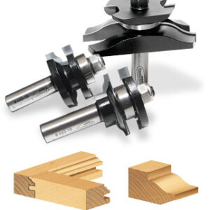 JGO 3 BROCAS P/PANEL PUERTA OGEE BASTAGO 1/2"